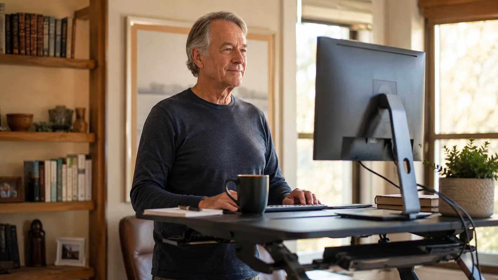 10 Things a Standing Desk Converter Actually Fixes in a Home Office